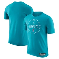 T-shirt Jordan Brand Teal Charlotte Hornets 2024/25 Legend pour homme entraînement sur le terrain