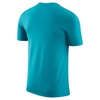 T-shirt Jordan Brand Teal Charlotte Hornets 2024/25 Legend pour homme entraînement sur le terrain