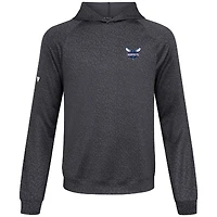 Sweat à capuche noir Challenger Charlotte Hornets Levelwear pour homme