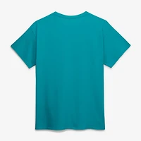 Men's Logo Athletic Teal Charlotte Hornets Wordmark T-Shirt