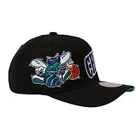 Casquette Snapback ChHorn 25 NBA MNC Busted avec logo et inscription enveloppante Pro Crown, modèle V100492, HP12876-CHOBLCK #1