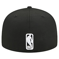 Men's New Era  Black Charlotte Hornets 59FIFTY Fitted Hat