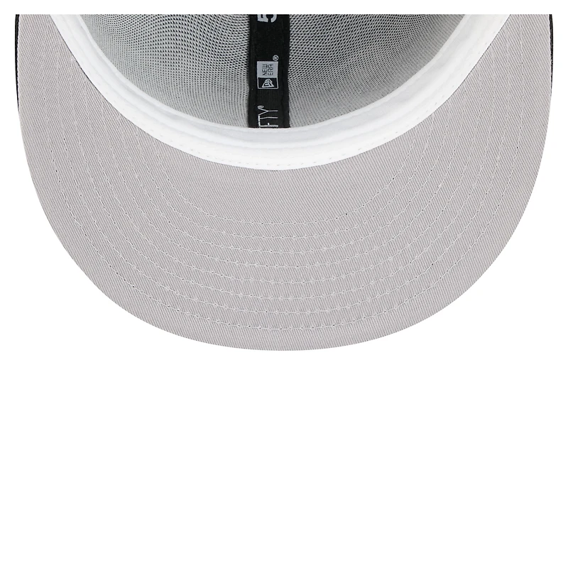 Men's New Era  Black Charlotte Hornets 59FIFTY Fitted Hat