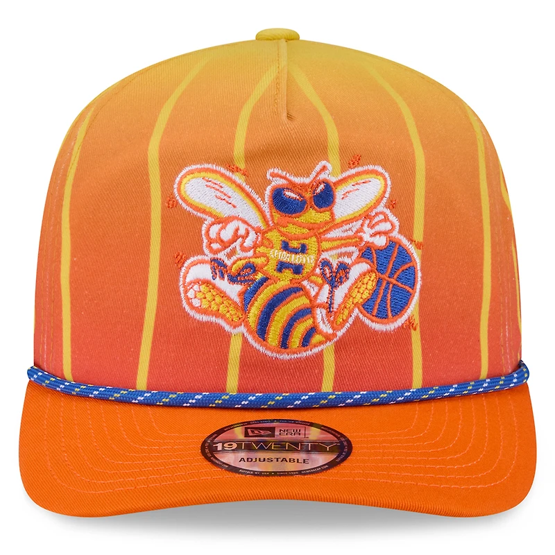 Men's New Era Orange Charlotte Hornets 2025/26 City Edition 19TWENTY Adjustable Hat