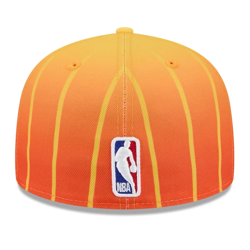 Men's New Era Orange Charlotte Hornets 2025/26 City Edition 59FIFTY Fitted Hat