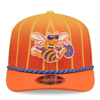 Casquette ajustable New Era orange Charlotte Hornets 2025/26 City Edition 9SEVENTY pour homme