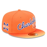Casquette ajustée New Era orange Charlotte Hornets 2025/26 City Edition Alternate 59FIFTY pour homme