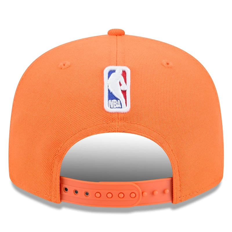 Men's New Era Orange Charlotte Hornets 2025/26 City Edition Alternate 9FIFTY Snapback Hat