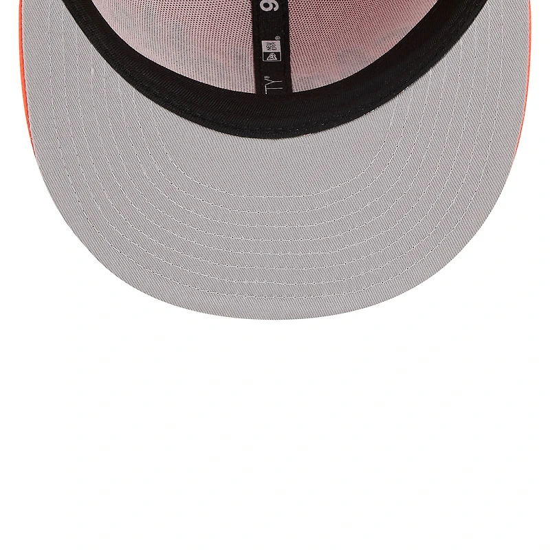 Casquette snapback New Era orange Charlotte Hornets 2025/26 City Edition Alternate 9FIFTY pour homme