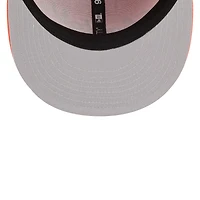 Casquette snapback New Era orange Charlotte Hornets 2025/26 City Edition Alternate 9FIFTY pour homme