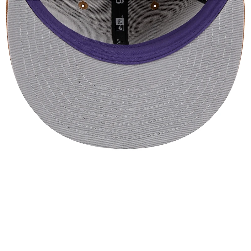Casquette Snapback 9FIFTY Charlotte Hornets de New Era pour homme, couleur tan