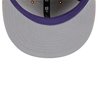 Casquette Snapback 9FIFTY Charlotte Hornets de New Era pour homme, couleur tan