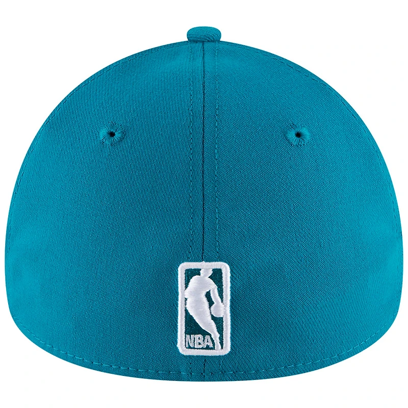 Casquette Flex 39THIRTY Team Classic Charlotte Hornets New Era pour homme, bleu sarcelle