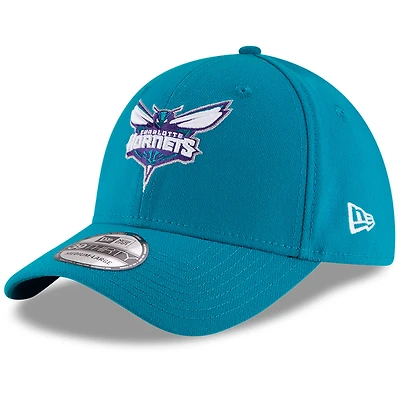 Casquette Flex 39THIRTY Team Classic Charlotte Hornets New Era pour homme, bleu sarcelle