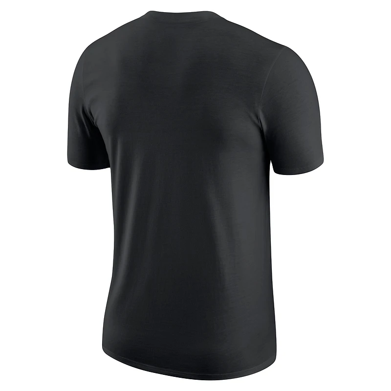 T-shirt Nike Charlotte Hornets Just Do It pour homme, noir