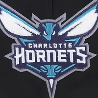 Sweat à capuche noir Pro Standard pour homme avec code régional des Charlotte Hornets
