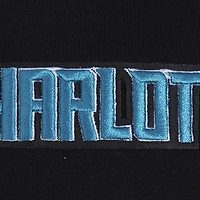 Sweat à capuche noir Pro Standard pour homme avec code régional des Charlotte Hornets