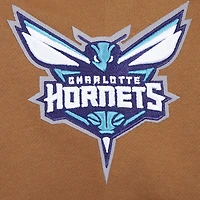 Sweat à capuche épaules tombantes Pro Standard Brown Charlotte Hornets Paint the City pour homme