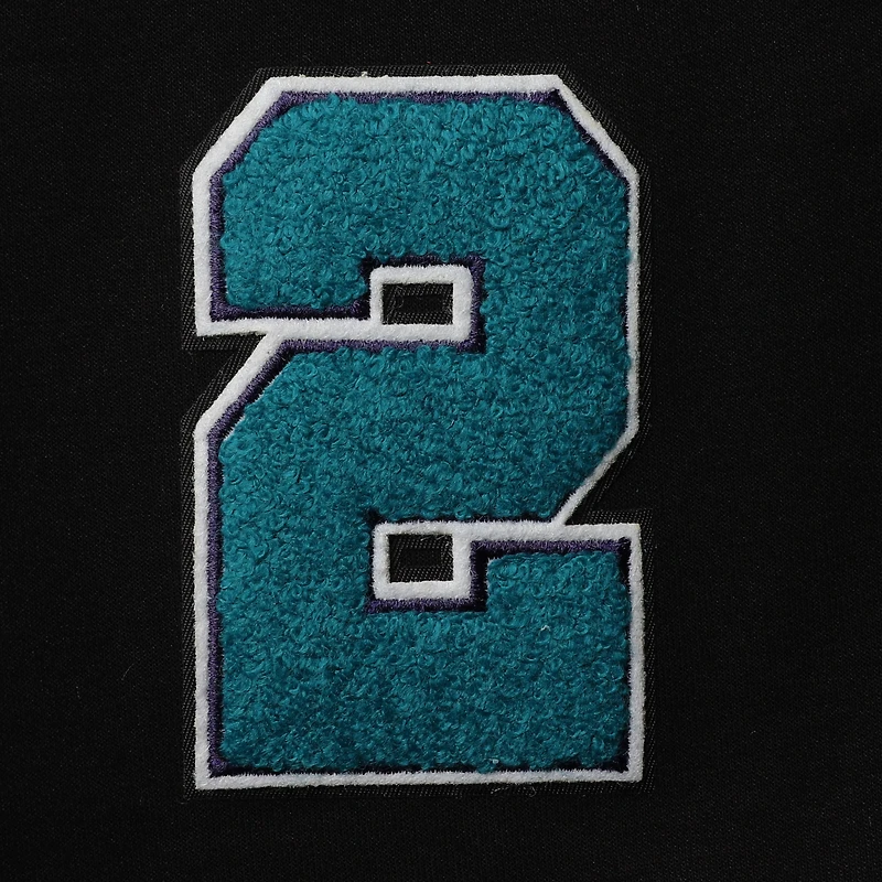 Short de joueur l'équipe Charlotte Hornets, modèle Pro Standard LaMelo Ball noir pour homme