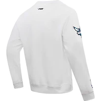 Sweat-shirt Pro Standard LaMelo Ball blanc Charlotte Hornets Avatar pour homme