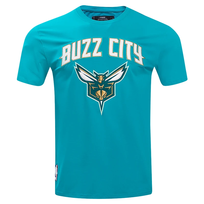 T-shirt pour hommes Pro Standard Sarcelle Charlotte Hornets 2023 City Edition