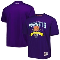 Tommy Jeans pour homme Charlotte Hornets Tim Backboard T-shirt violet