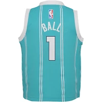 Maillot de joueur Swingman Charlotte Hornets Jordan Brand LaMelo Ball bleu sarcelle - Édition Icon