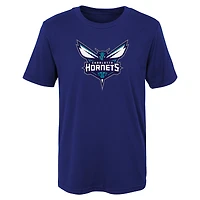 Preschool Outerstuff  Purple Charlotte Hornets Primary Logo T-Shirt