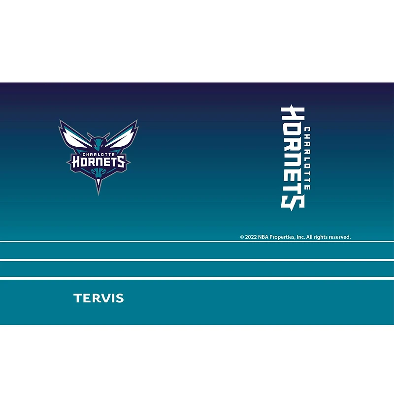 Tervis Charlotte Hornets 20oz. Gobelet de voyage en acier inoxydable ombré