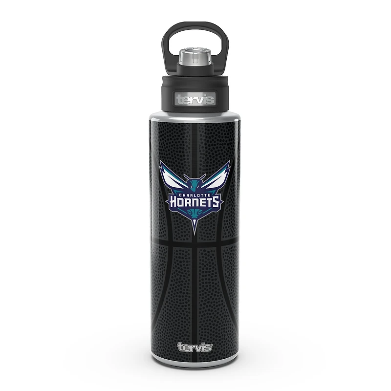 Tervis Charlotte Hornets 40oz. Bouteille d'eau en cuir à large goulot