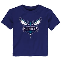 Toddler Outerstuff  Purple Charlotte Hornets Primary Logo T-Shirt