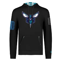 Sweat à capuche unisexe FISLL x Black History Collection Charlotte Hornets noir