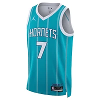 Unisex Jordan Brand Kon Knueppel Teal Charlotte Hornets Swingman Jersey - Icon Edition