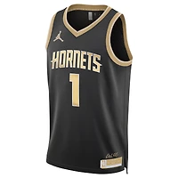 Unisex Jordan Brand LaMelo Ball Black Charlotte Hornets  Select Series Swingman Jersey