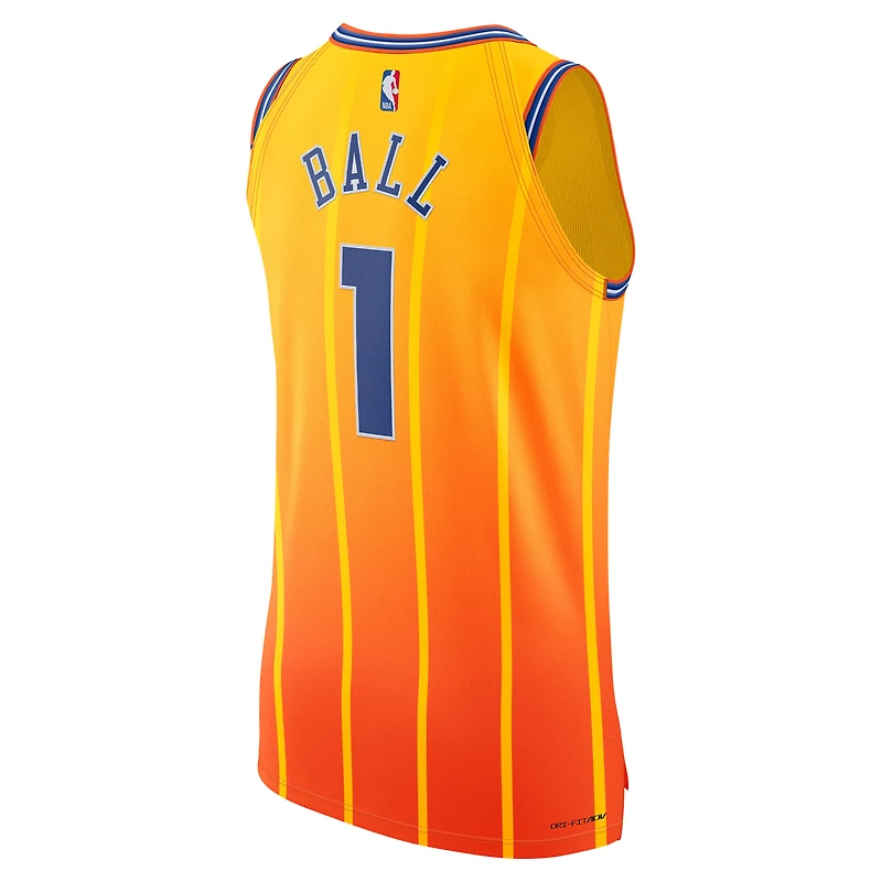 Unisex Jordan Brand LaMelo Ball Orange Charlotte Hornets 2025/26 Authentic Jersey - City Edition