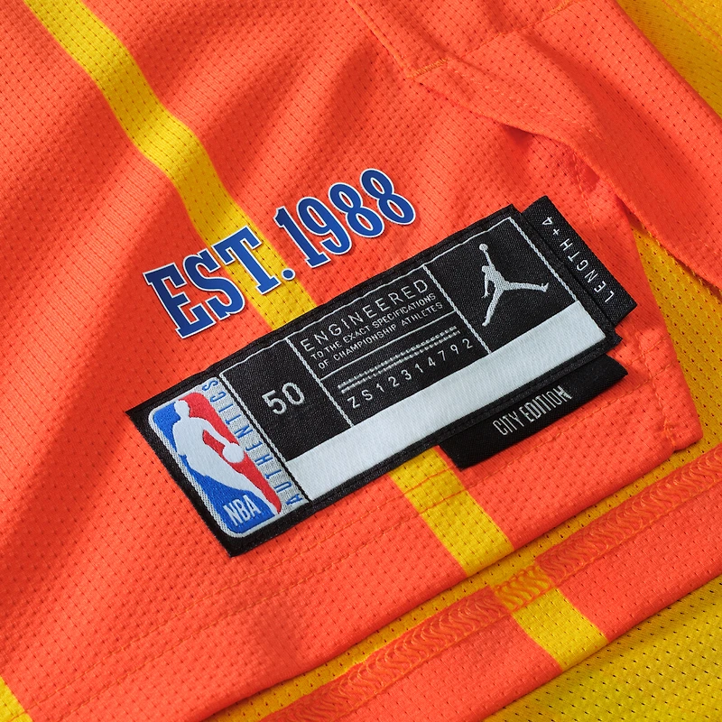 Unisex Jordan Brand LaMelo Ball Orange Charlotte Hornets 2025/26 Authentic Jersey - City Edition