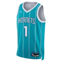 Unisex Jordan Brand LaMelo Ball White Charlotte Hornets Swingman Jersey - Association Edition