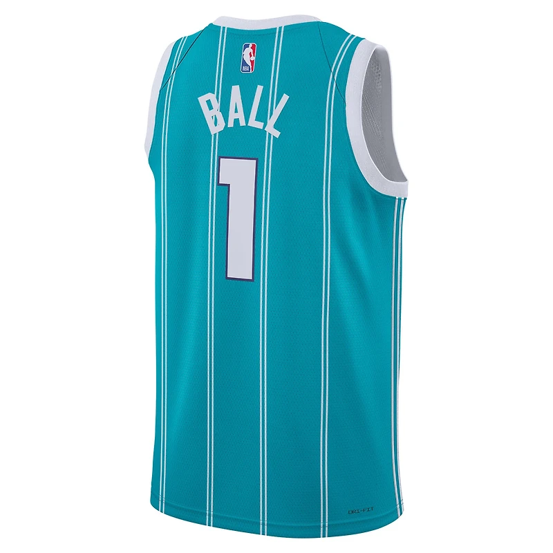 Unisex Jordan Brand LaMelo Ball White Charlotte Hornets Swingman Jersey - Association Edition