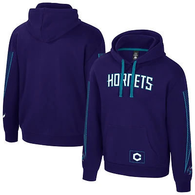 Unisex Stadium Essentials Purple Charlotte Hornets City Star Hoodie
