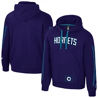 Sweat à capuche unisexe Stadium Essentials violet City Star des Charlotte Hornets