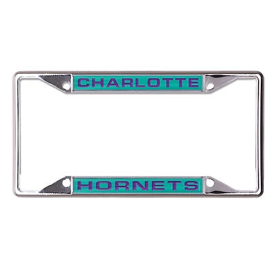 Cadre de plaque d'immatriculation découpé au laser WinCraft Charlotte Hornets