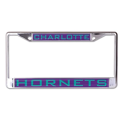 WinCraft Charlotte Hornets Laser Cut Metal License Plate Frame