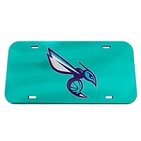 WinCraft Charlotte Hornets Logo Crystal Mirror License Plate