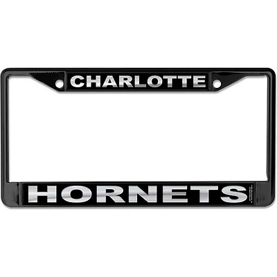 Cadre de plaque d'immatriculation en métal WinCraft Charlotte Hornets MVP