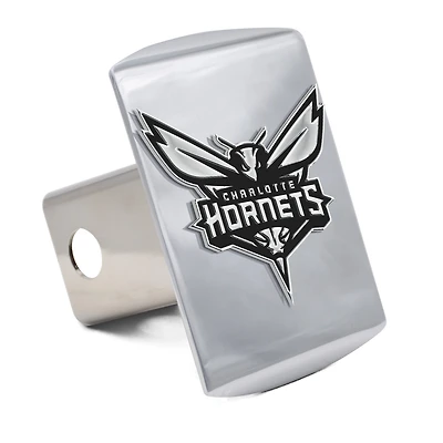 Cache-attelage en métal chromé haut de gamme WinCraft Charlotte Hornets