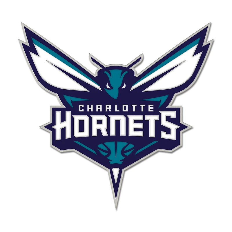 pin de collection WinCraft Charlotte Hornets, logo principal