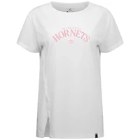 Women's Levelwear White Charlotte Hornets Mother's Day Influx Arch T-Shirt