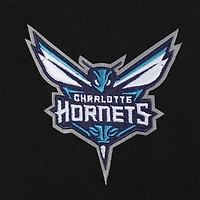 Sweat à capuche court Charlotte Hornets Jewels Pro Standard pour femme, noir