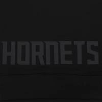 Sweat à capuche court Charlotte Hornets Jewels Pro Standard pour femme, noir