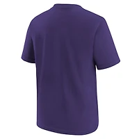 T-shirt Essential Cities violet de la marque Jordan pour jeunes des Charlotte Hornets